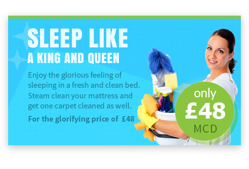 Mattress Cleaning for as Low as &pound;48