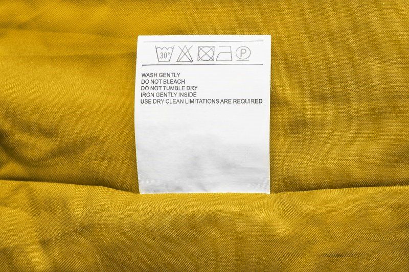 fabric label