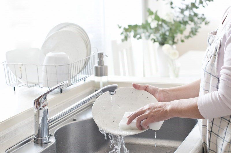 kitchen cleaning