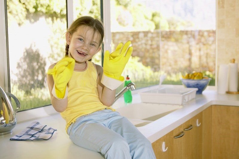 Washing Dishes