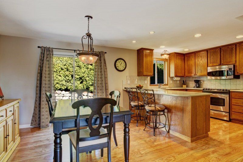 clean kitchen